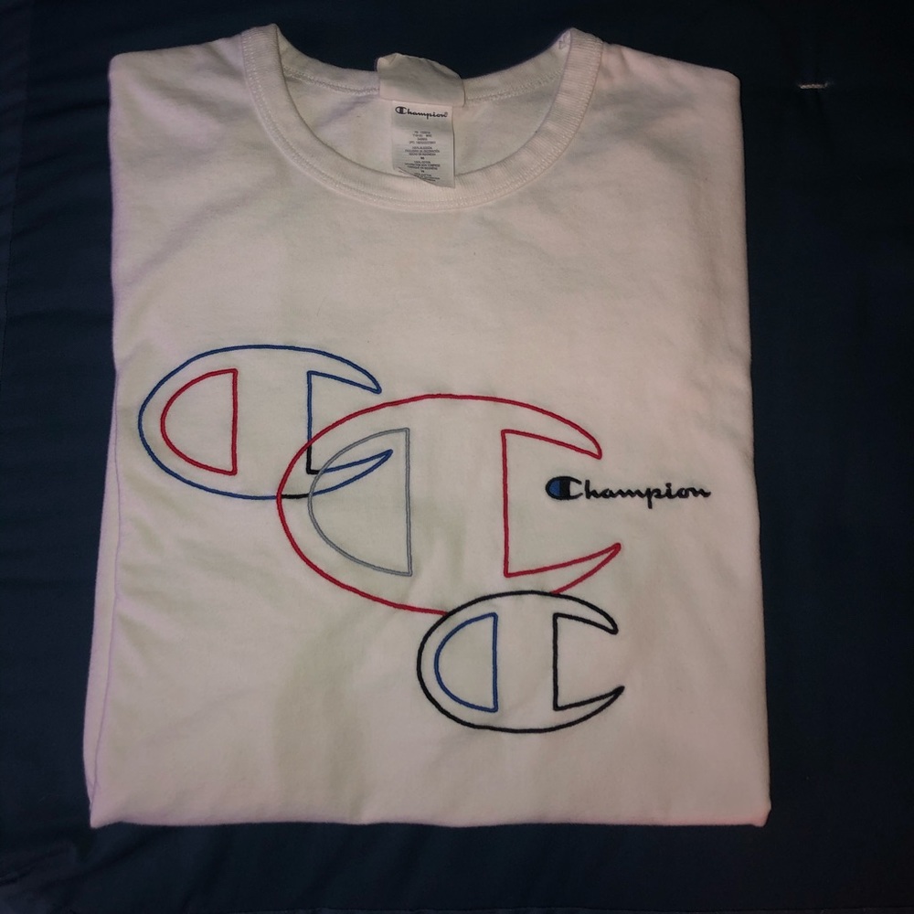 White champion shirt xL pre owned worn once